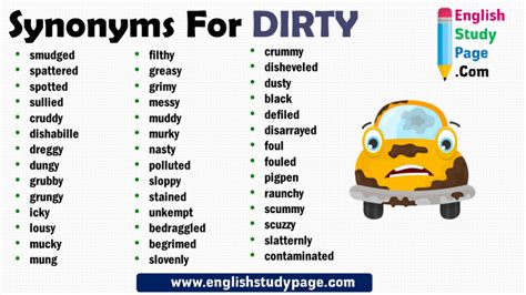 synonym for messy person.